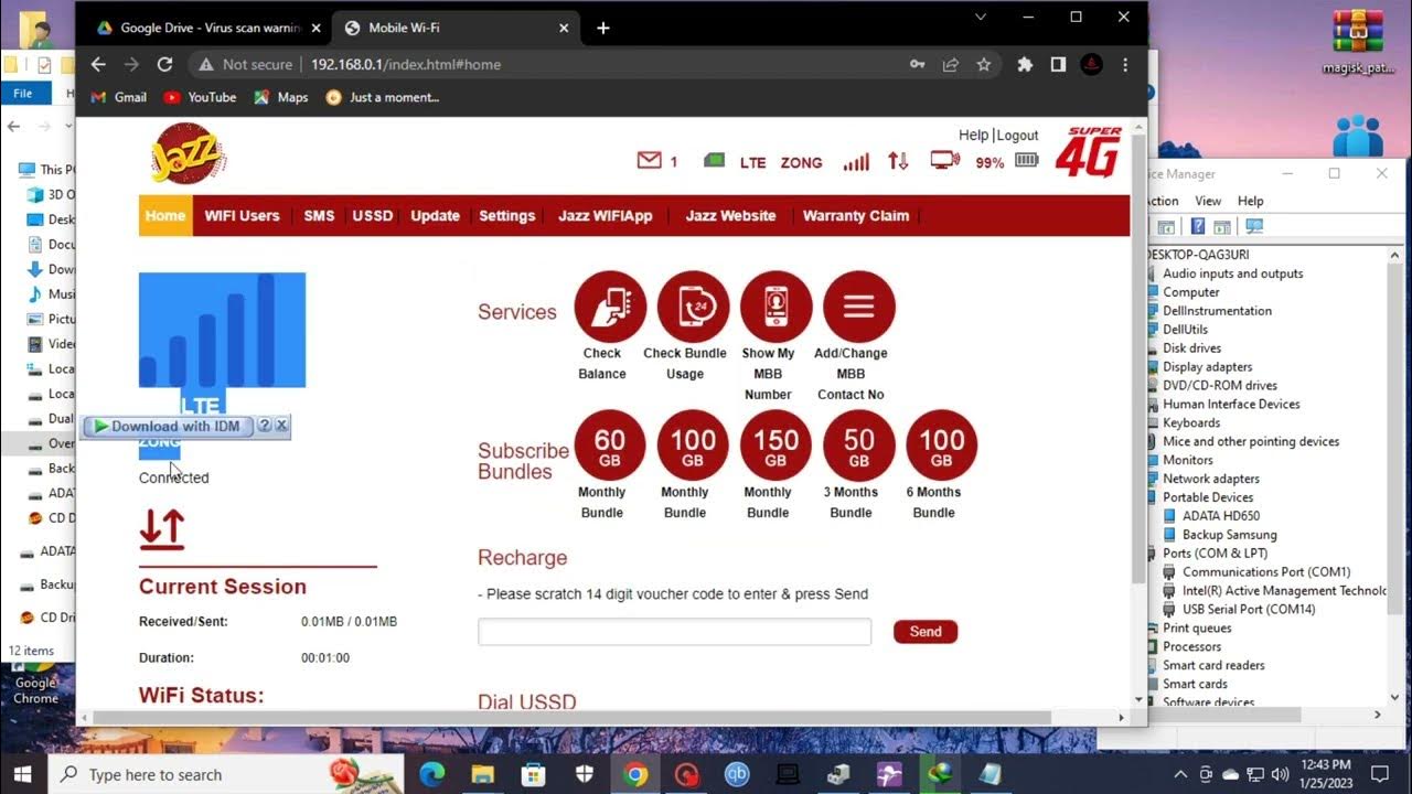 Jazz 4G Device Unlocking Guide: Free Files & Firmware Tips